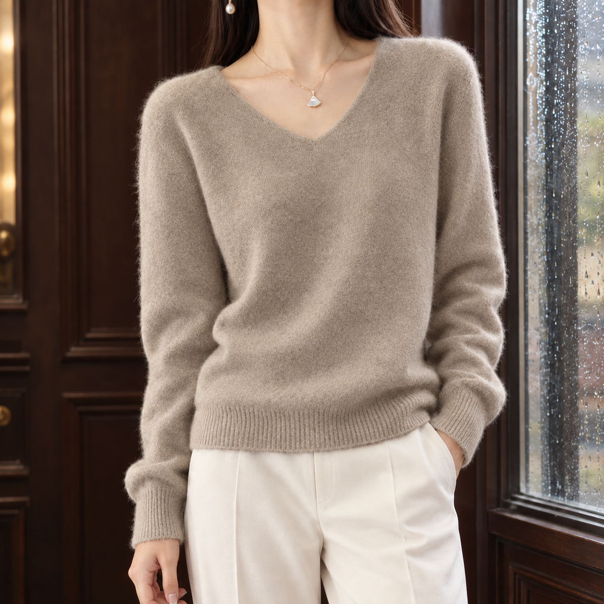 Imogen-Mae V-Neck Sweater