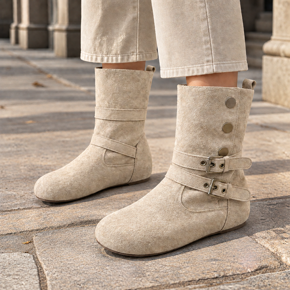Loredan Buckle Boots