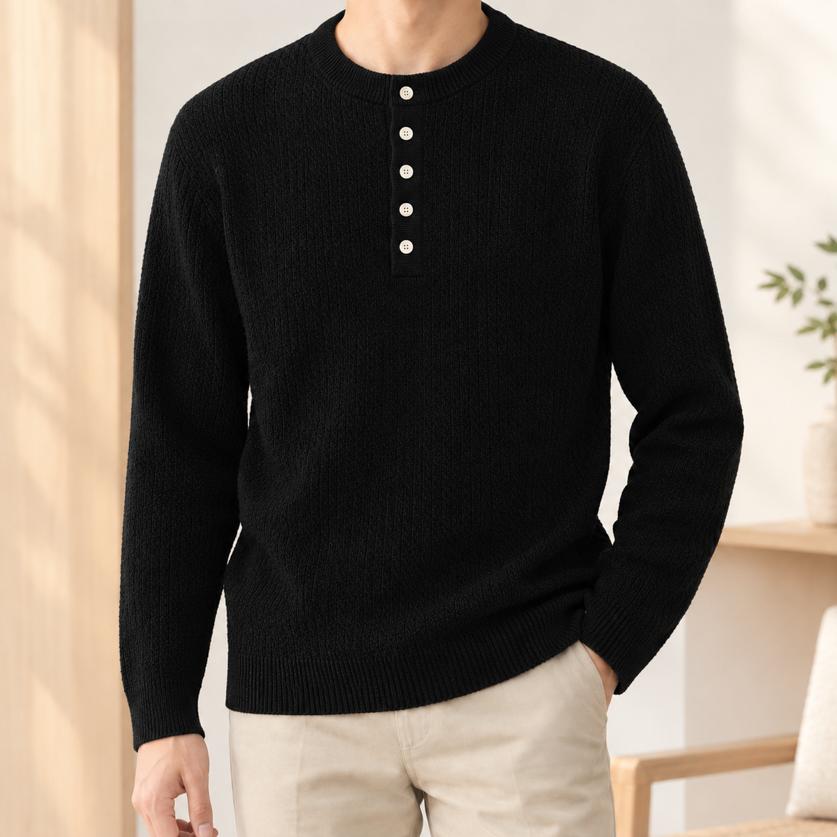 Nicodemus Henley Sweater