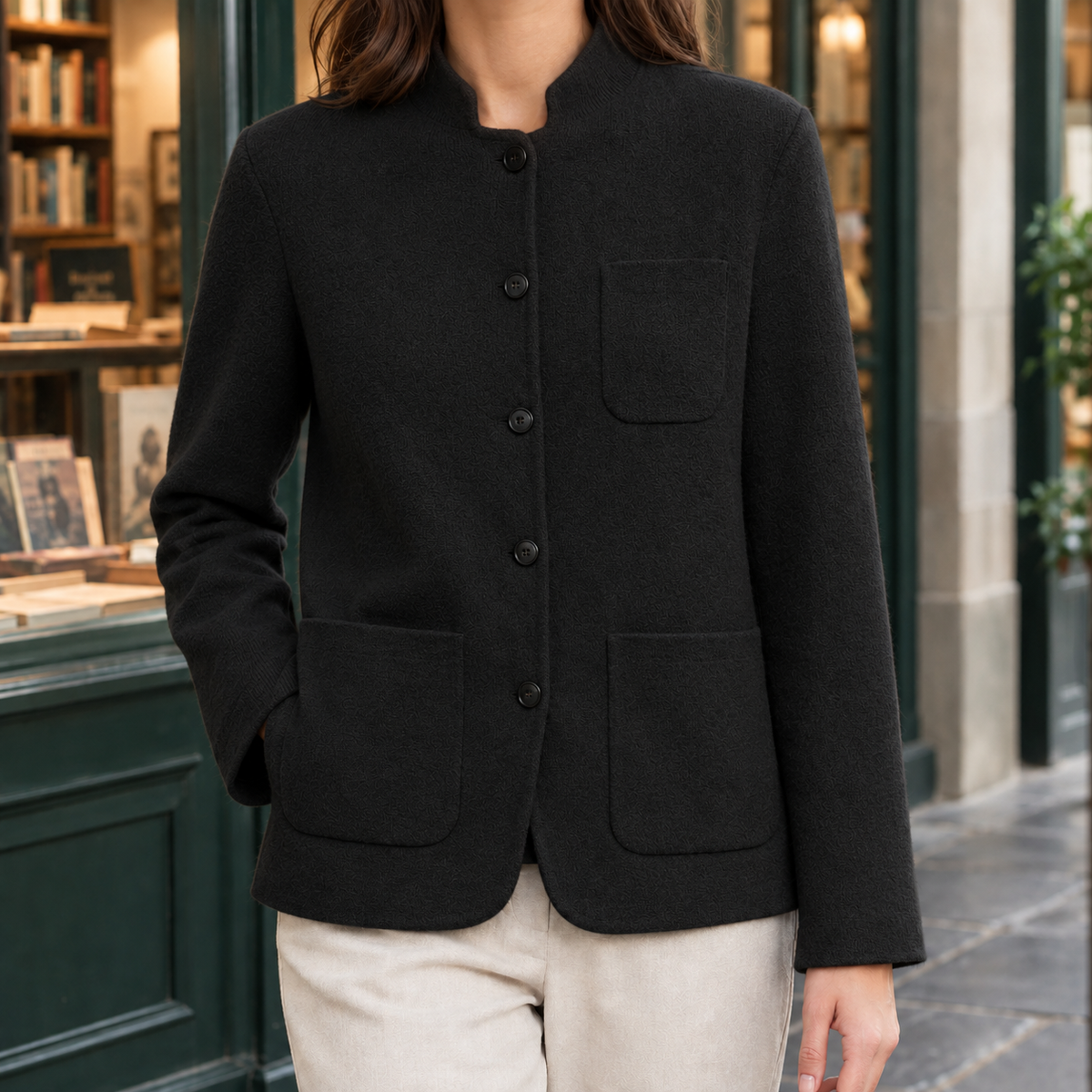 Skye Stand Collar Jacket