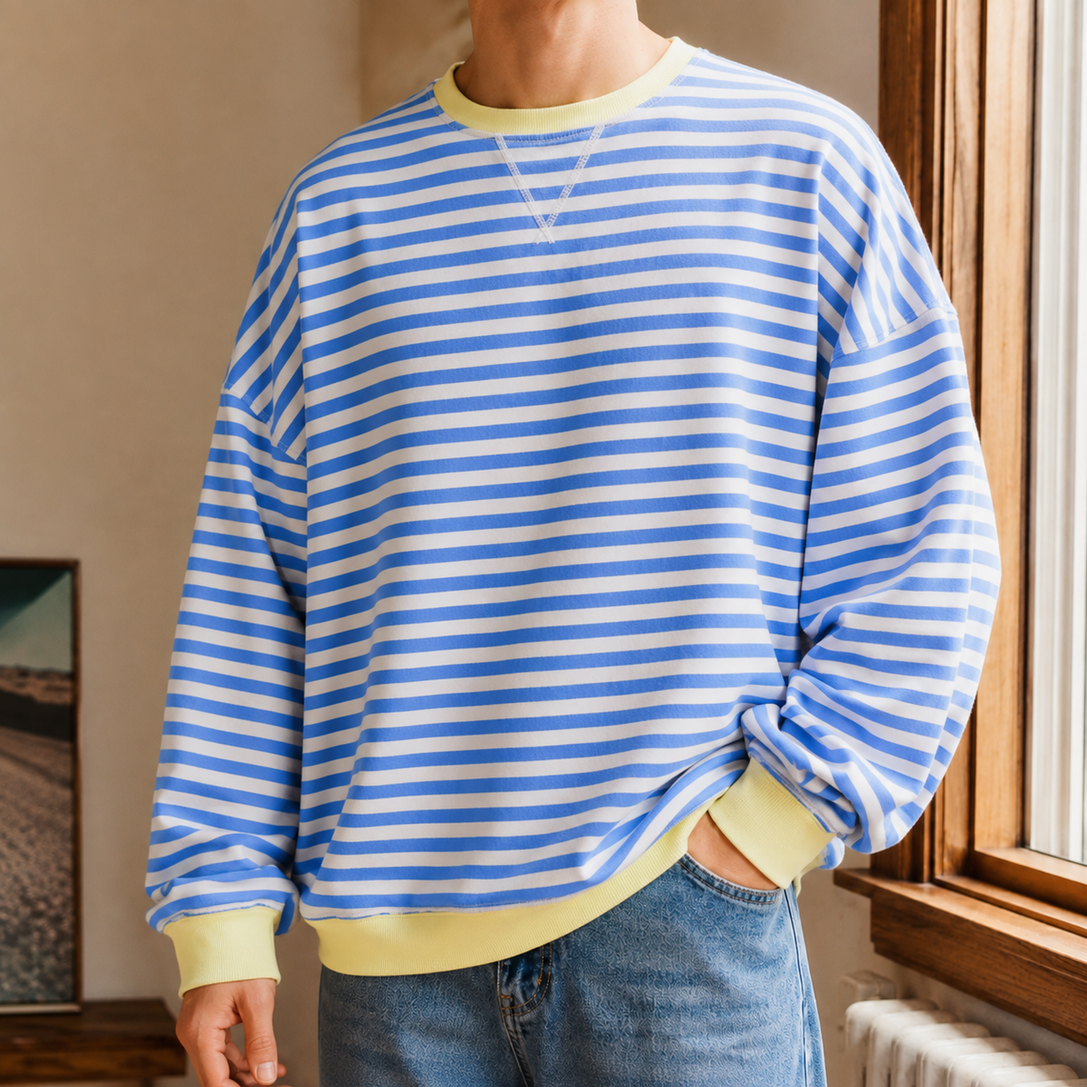 Florian-Wade Striped Sweater
