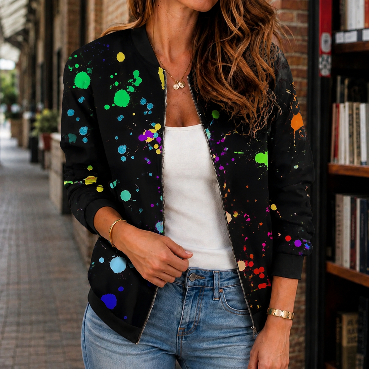 Margot-Skye Printed Jacket