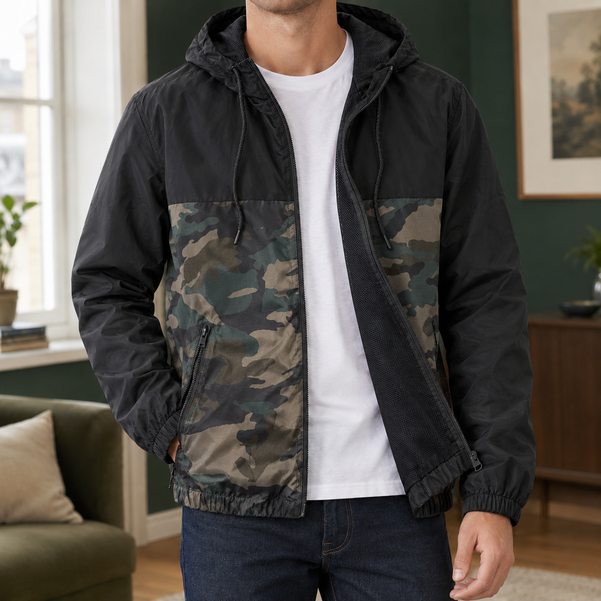 Rodolphe-James Color Block Jacket