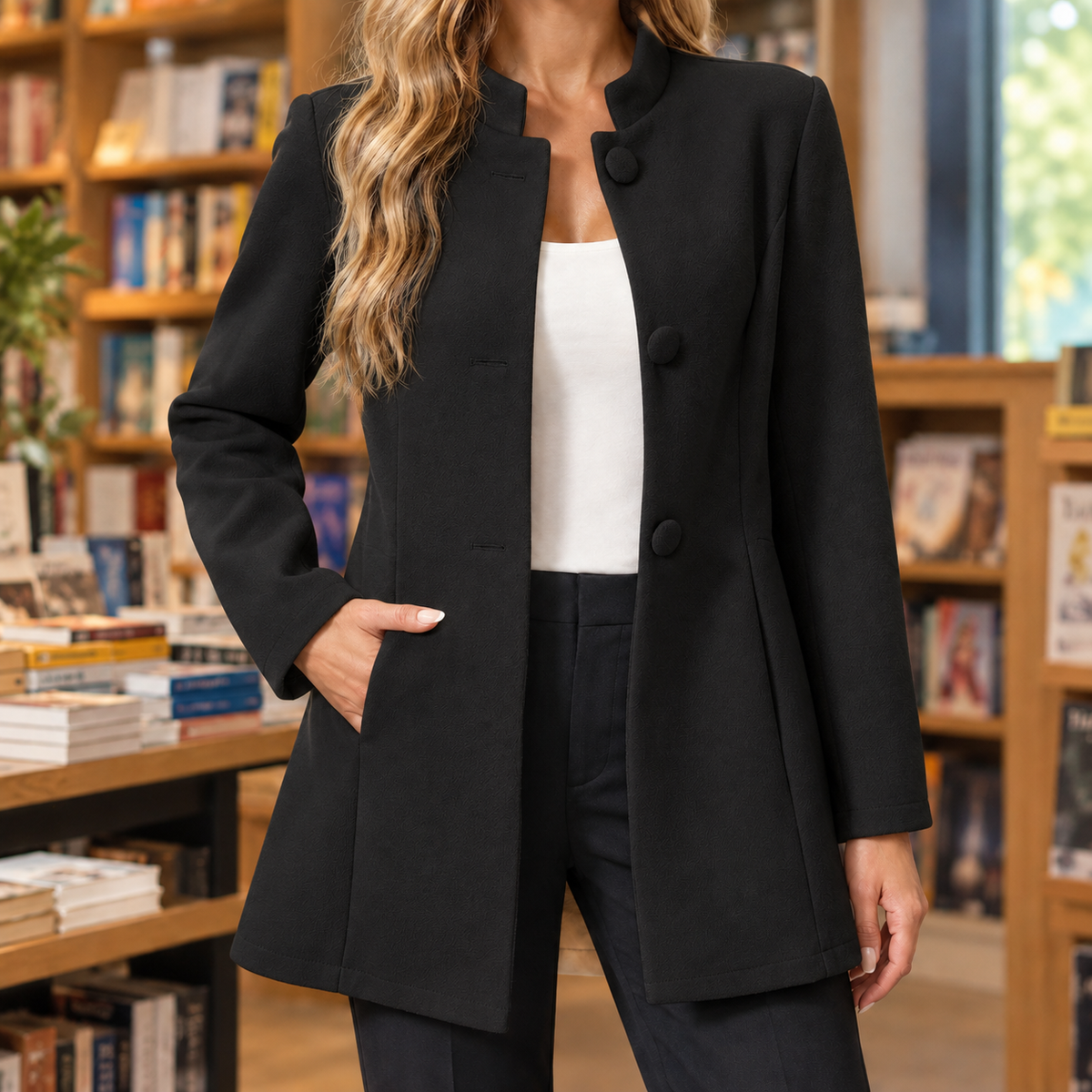 Simone-Eve Longline Blazer