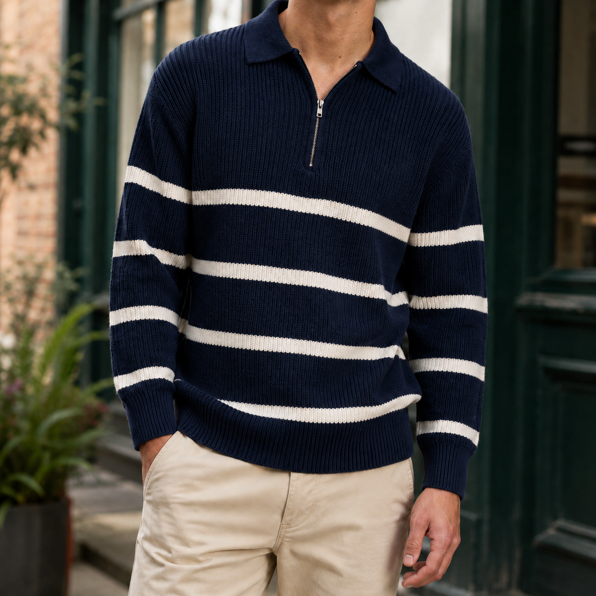 Milo-Rhys Half-Zip Sweater