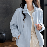Clarisse-Jane Stand Collar Jacket