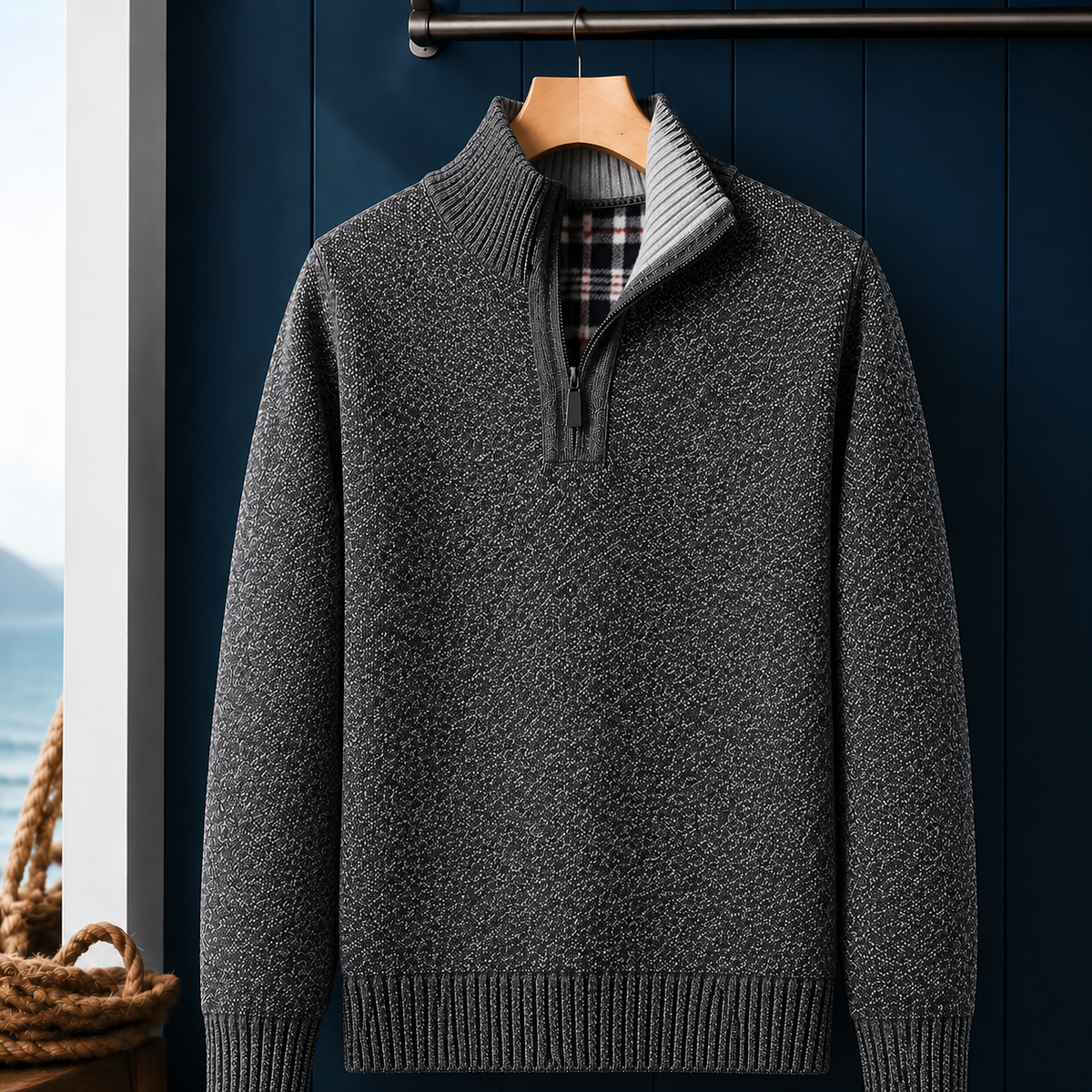 Rafferty Quarter-Zip Sweater