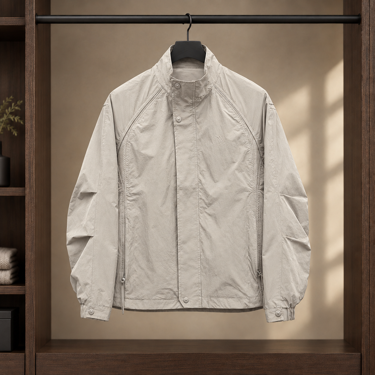 Brannock-Rhys Stand Collar Jacket