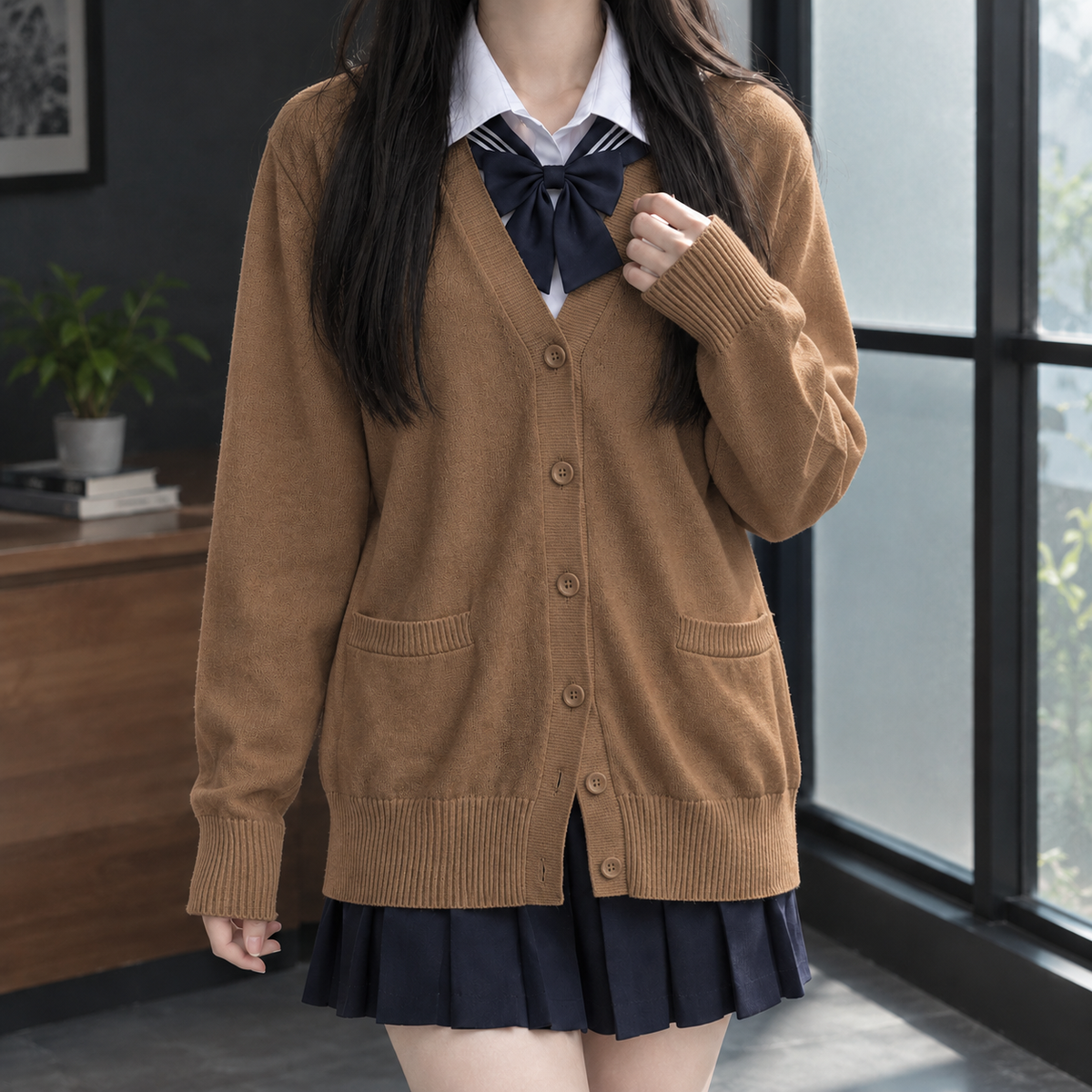 Marisol-Mae V-Neck Cardigan