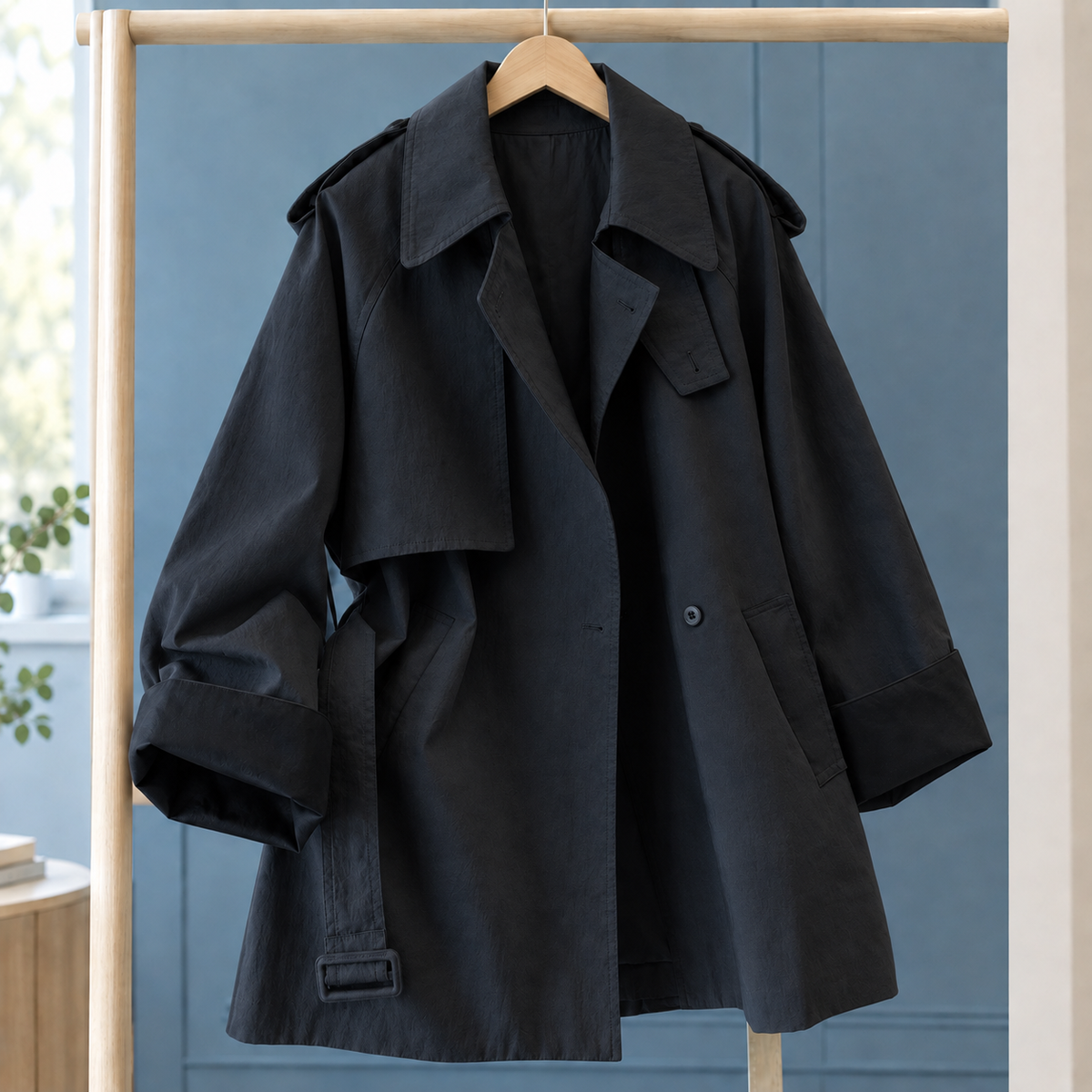 Isabeau-Jade Belted Overcoat