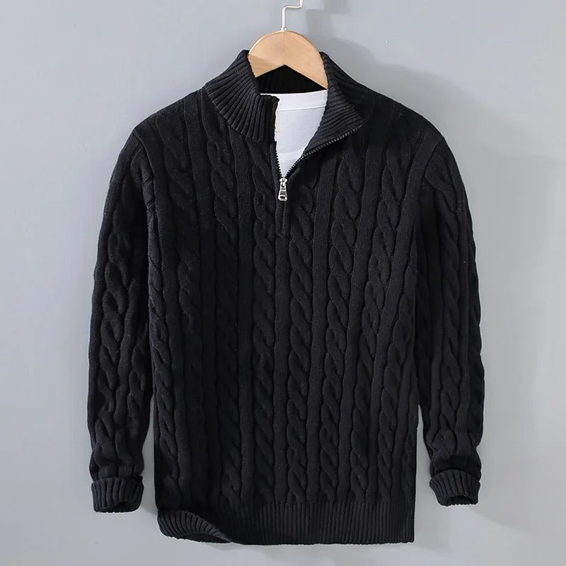Avellino Cable-Knit Sweater