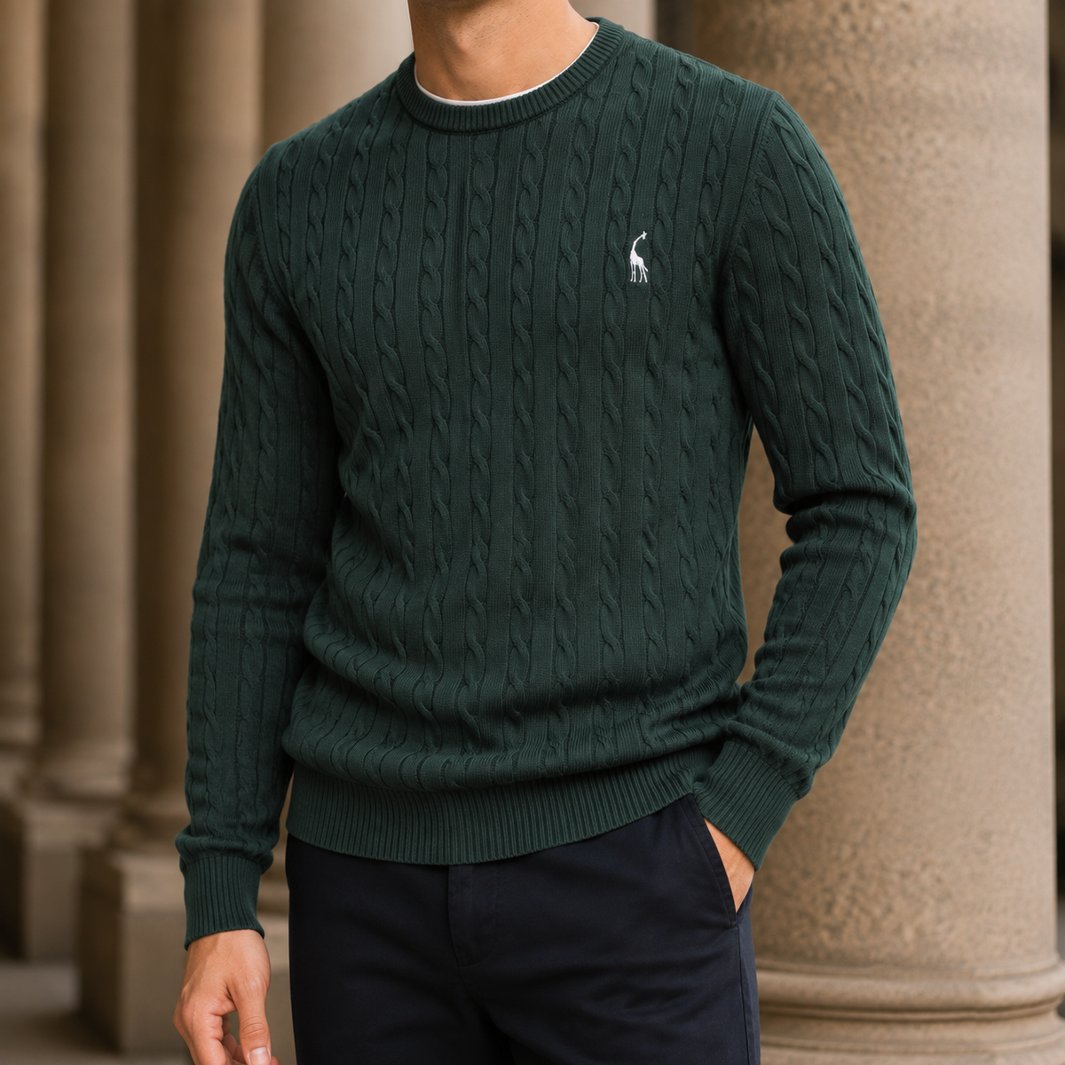 Stefan-Lane Cable Knit Sweater