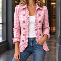 Marina-Louise Gingham Jacket