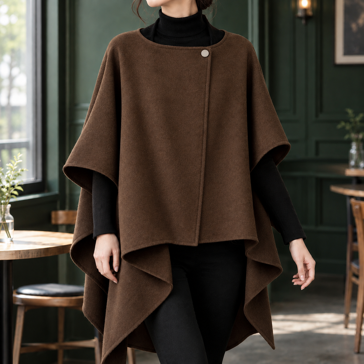 Adelia-Belle Asymmetric Jacket
