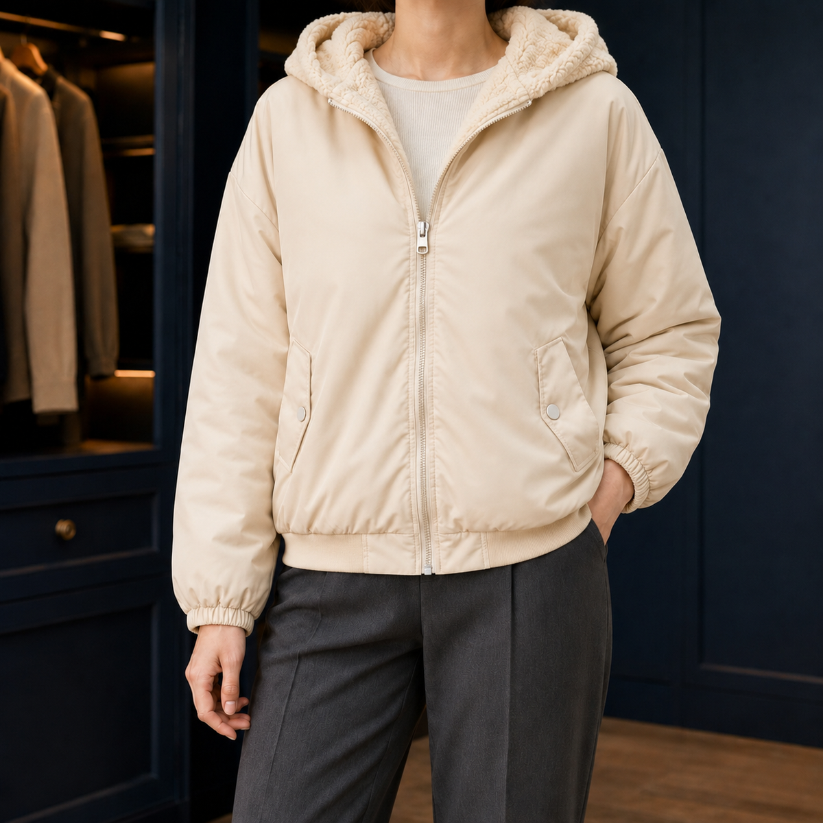 Matilda-Eve Fleece-Lined Jacket