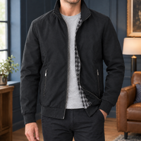 Joseph-Flynn Zip-Front Jacket