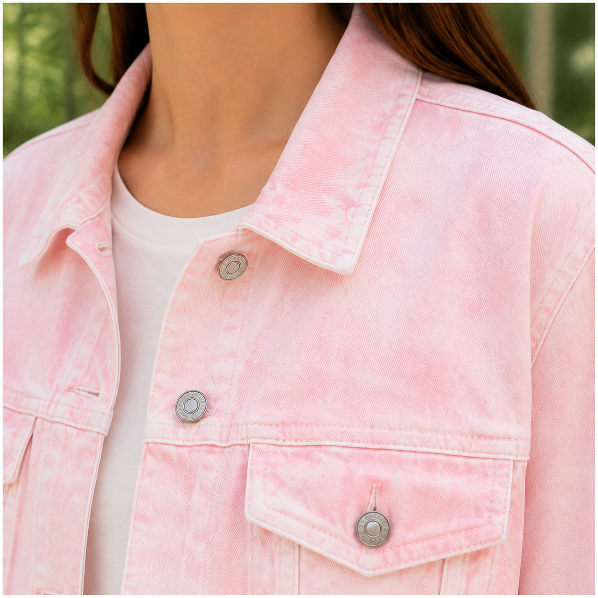 Clara-Pearl Trucker Jacket