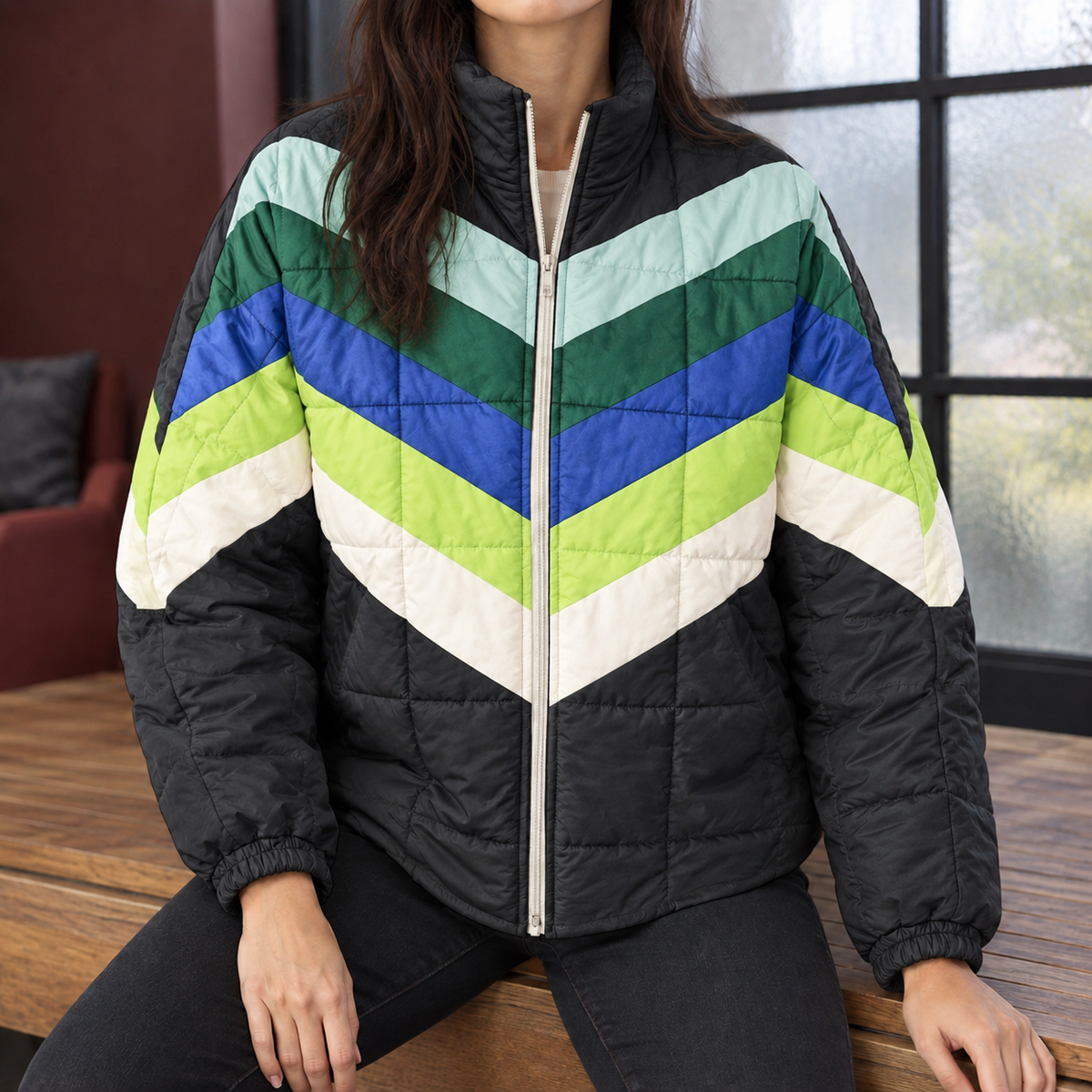 Hyacinth-Hope Quilted Jacket