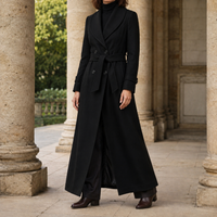 Evelina-Sage Tailored Overcoat