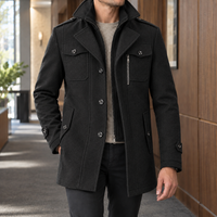 Benjamin Double Collar Coat