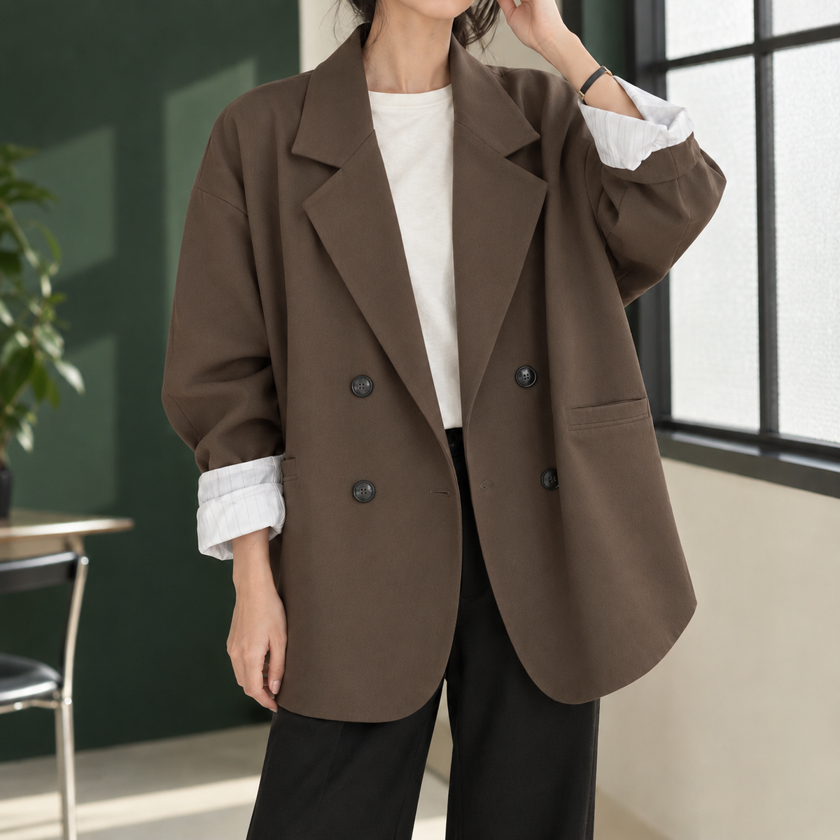 Berenice-Elise Oversized Blazer