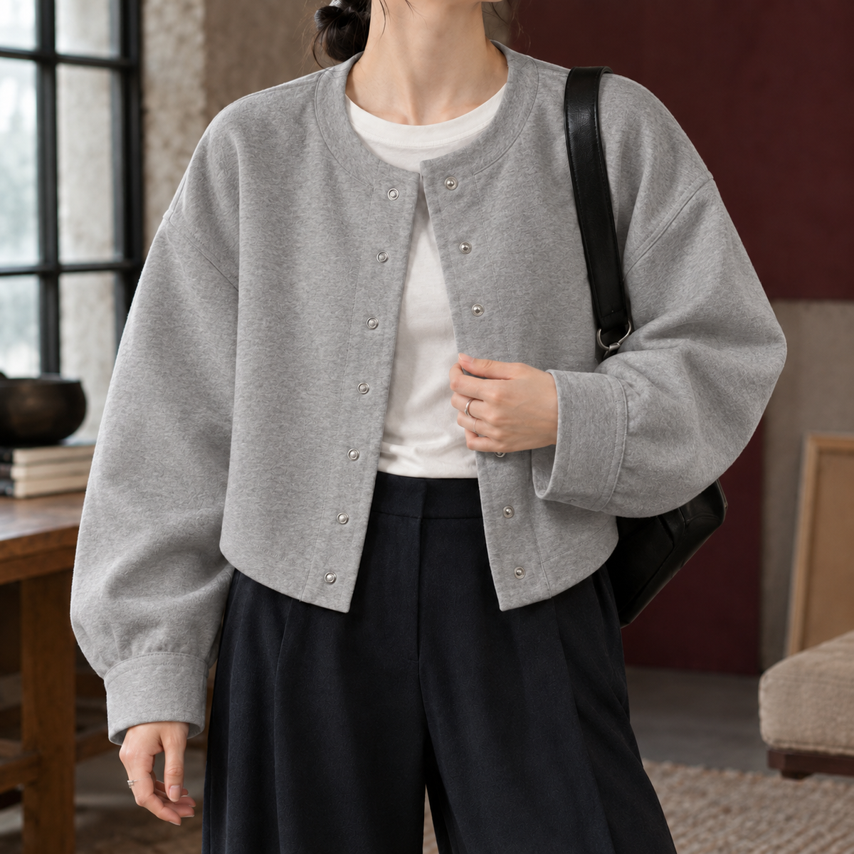 Alice Snap Front Jacket