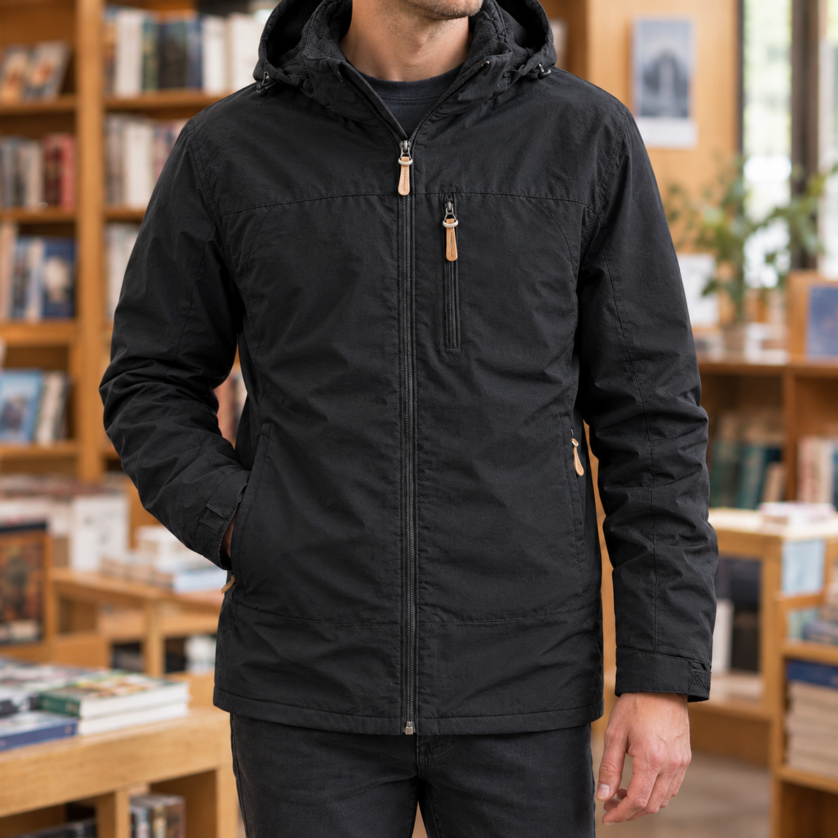Eamon-Ellis Hooded Jacket