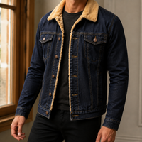 Jasper-Scott Lined Denim Jacket