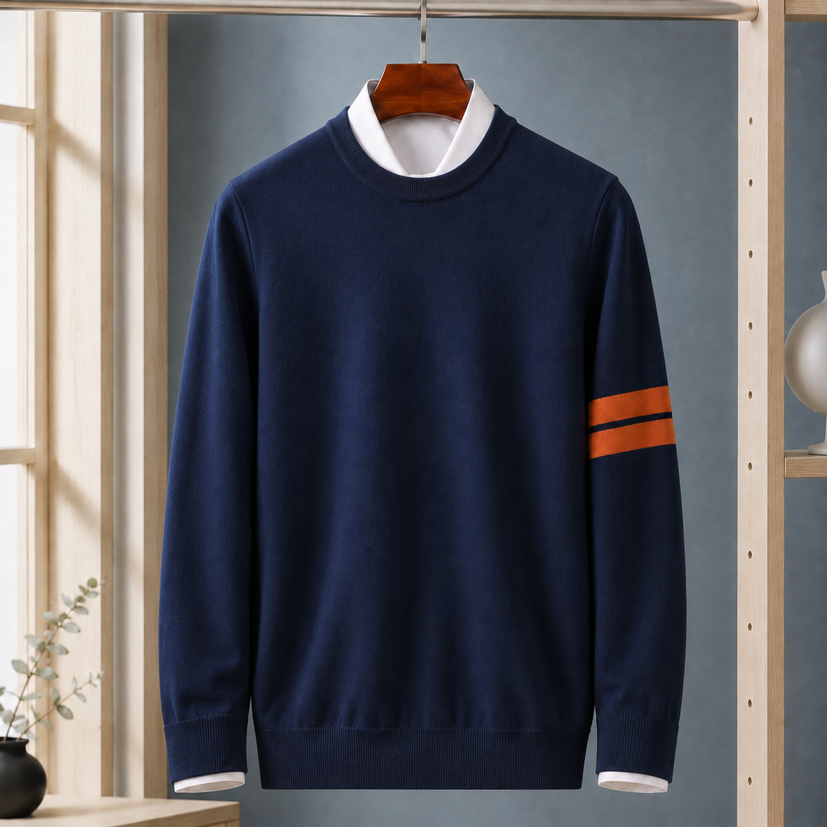 Cedric-Cole Crew Neck Sweater