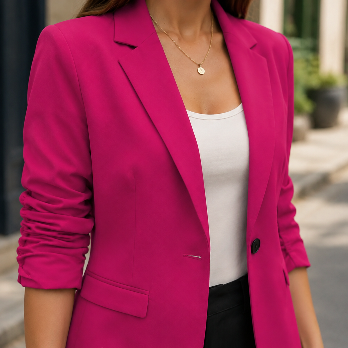 Natalia-Grace Tailored Blazer