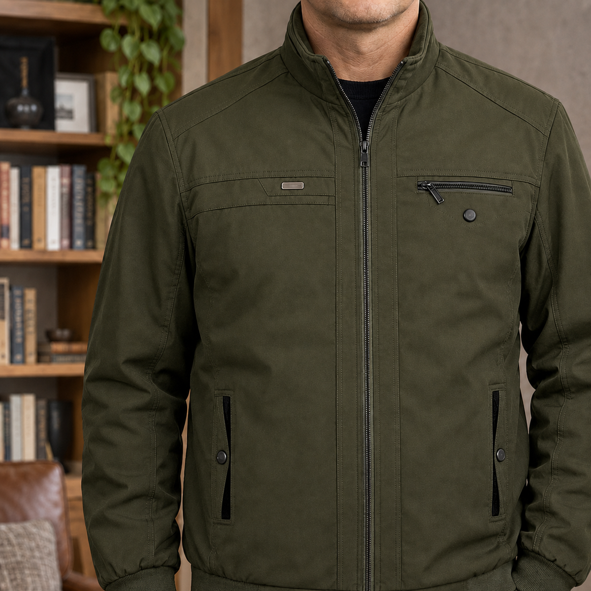 Brian Stand Collar Jacket