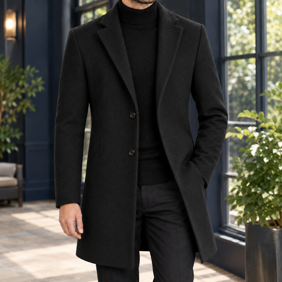 Alec-Rhys Wool Coat