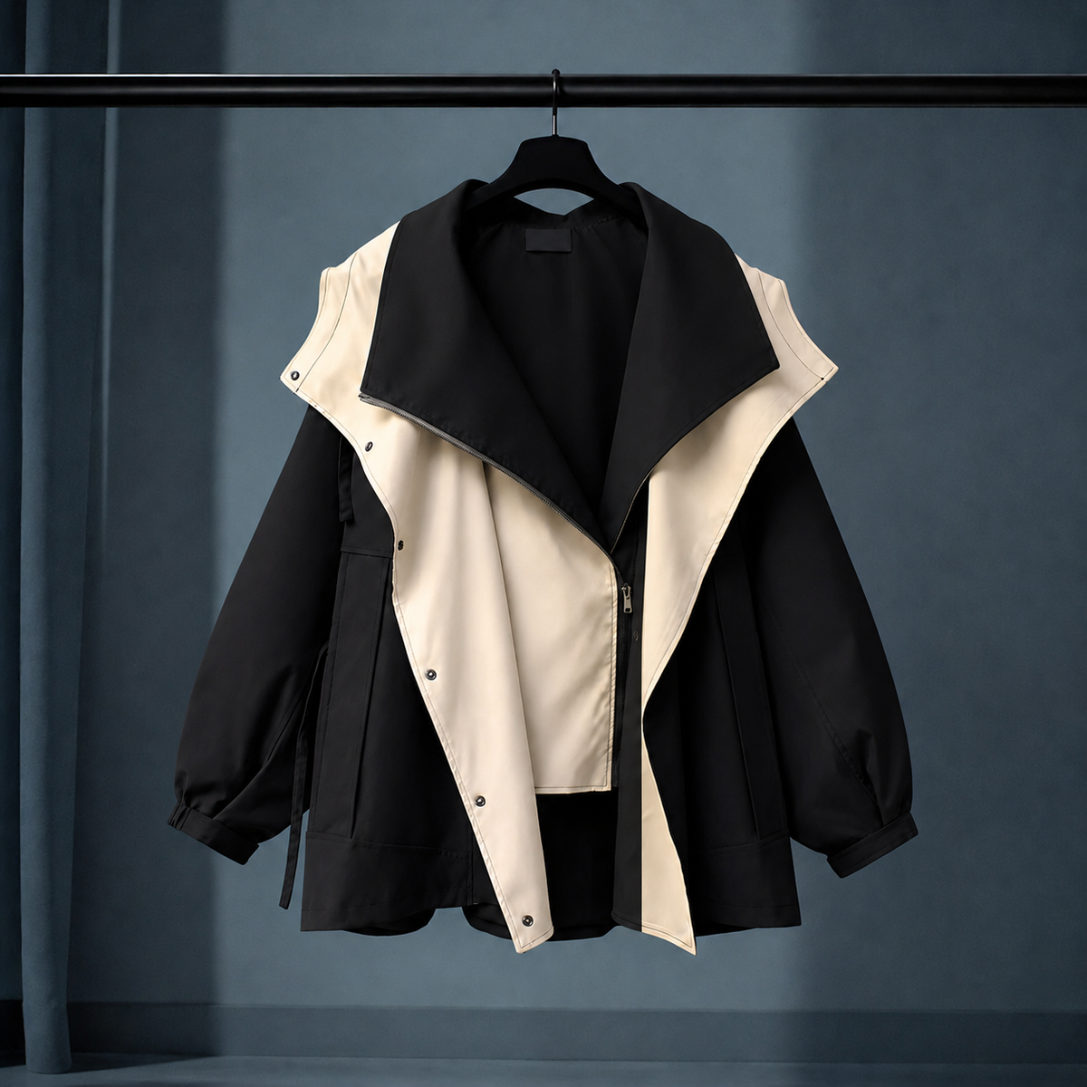 Giles-Jude Layered Windbreaker