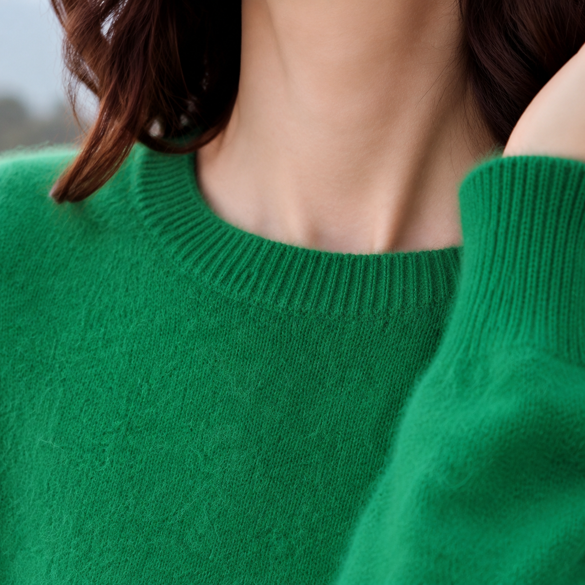 Camille Cashmere-Feel Sweater