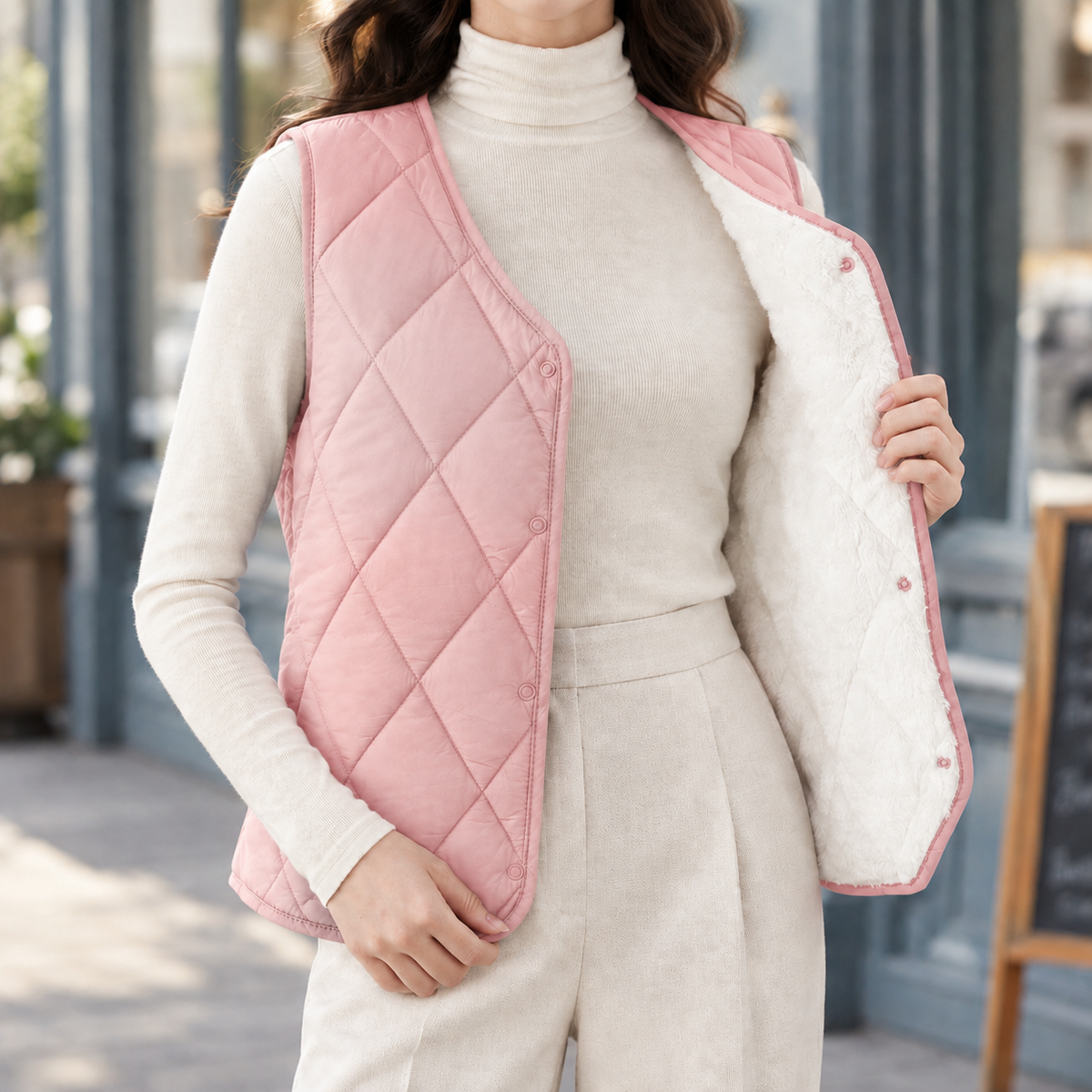 Annabeth Quilted Vest
