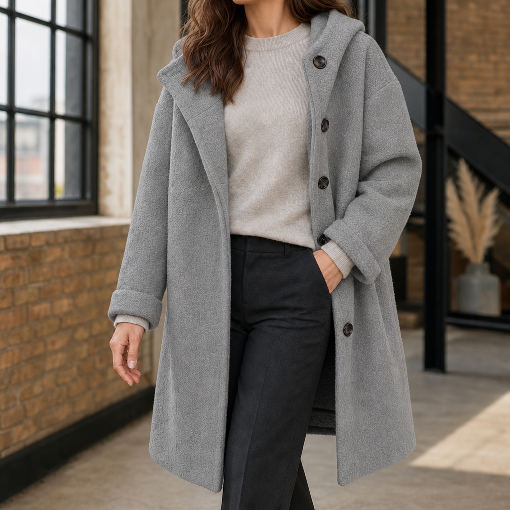Roseline Hooded Coat