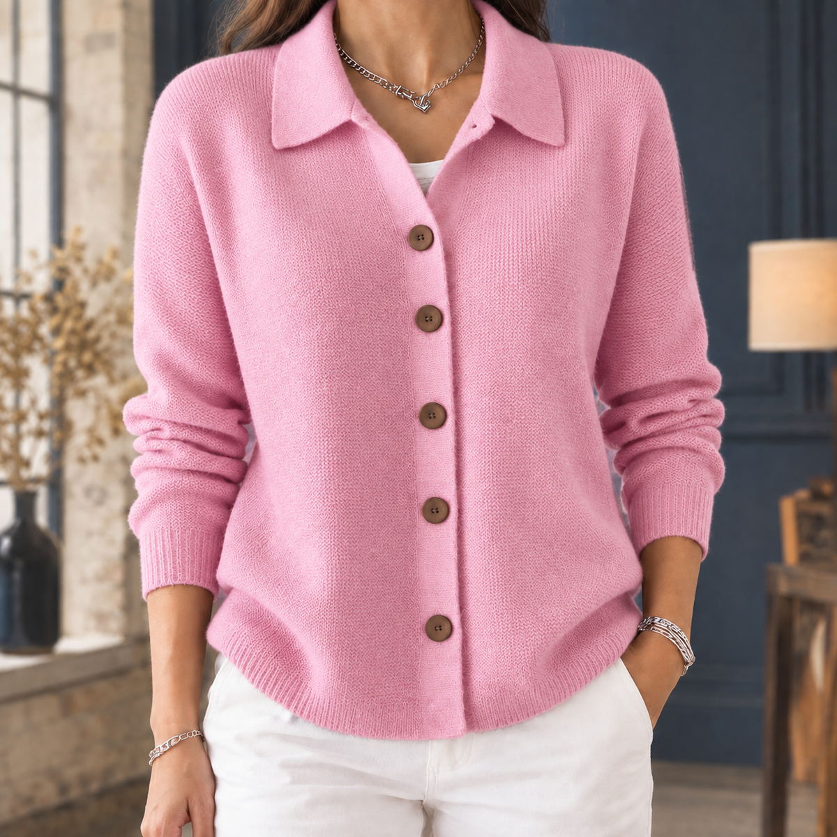 Berenice-Marie Wool Cardigan