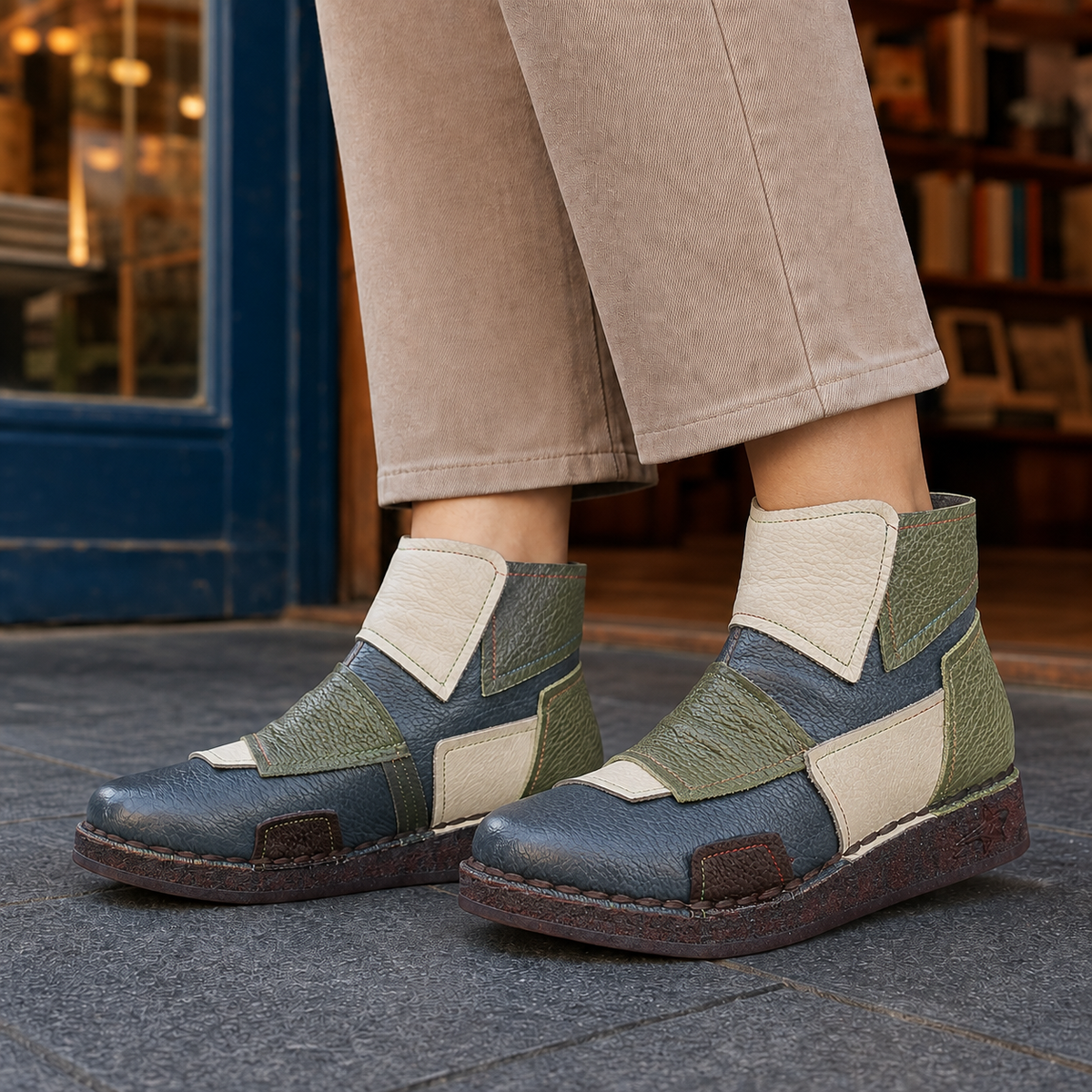 Fidenza Colorblock Boots