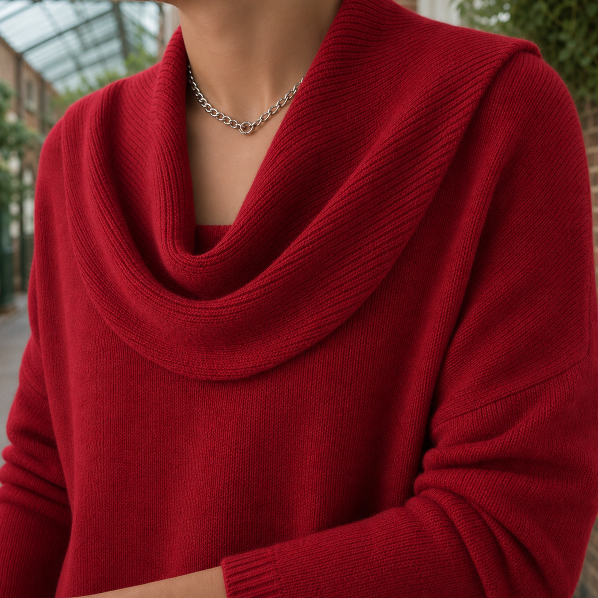 Alec Cowl Neck Sweater