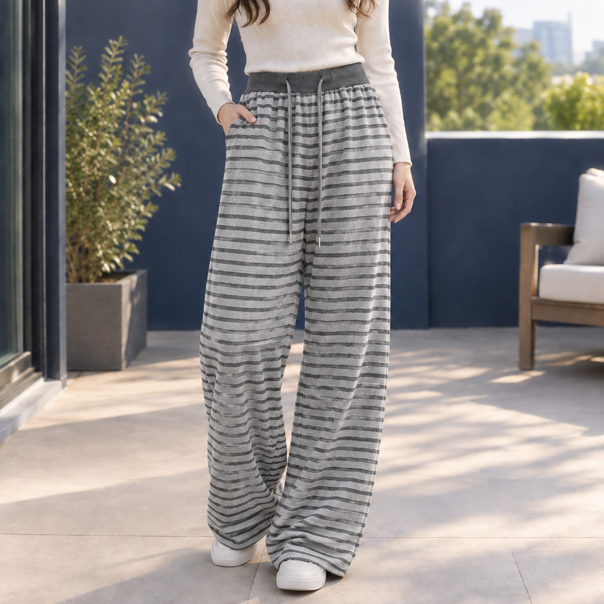 Carmen-Belle Wide Leg Pants