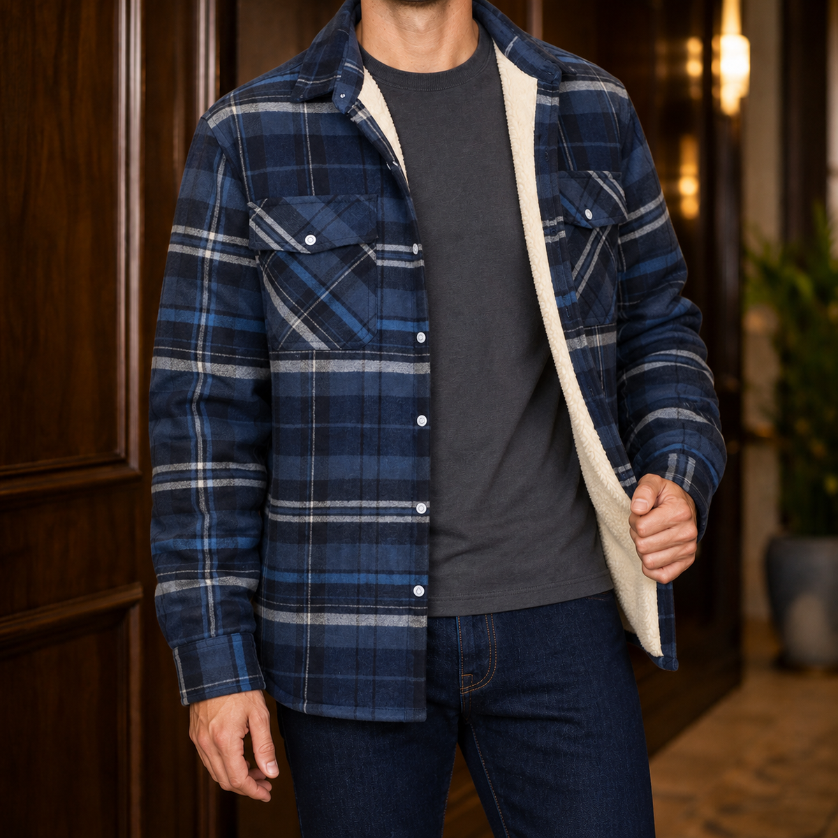 Gabriel-Grant Check Jacket