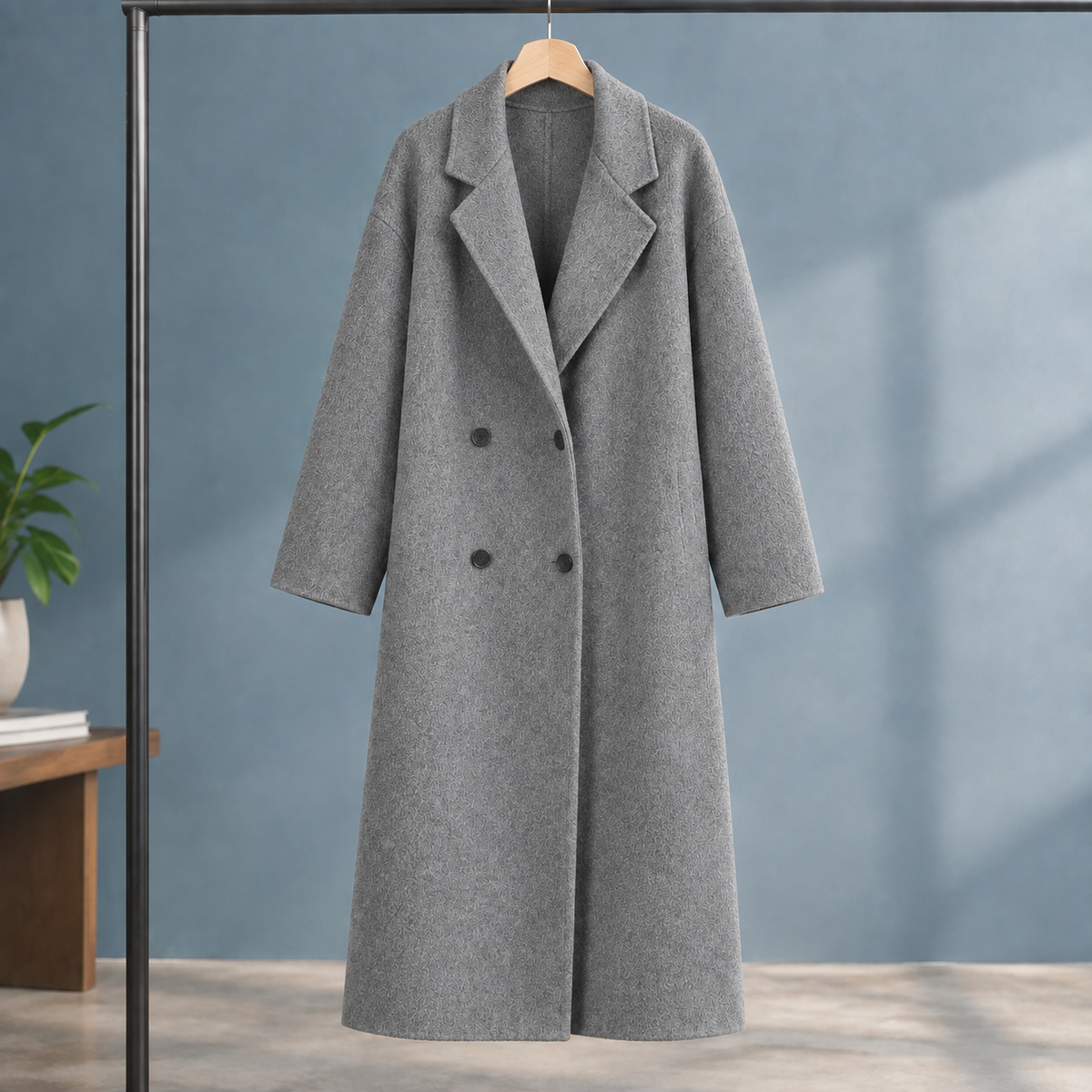 Odette-Eve Cashmere-Feel Coat