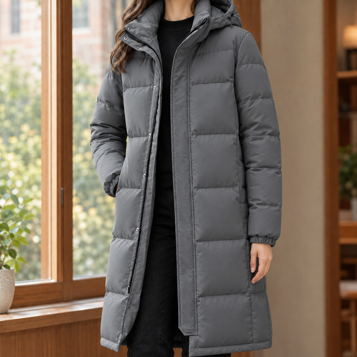 Ambrosine Cashmere-Feel Jacket