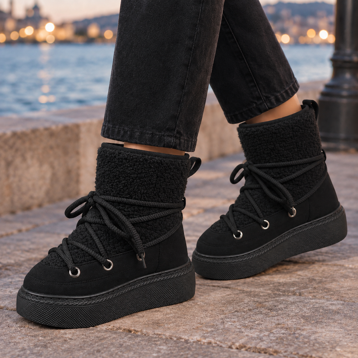 Badoer-Garda Platform Snow Boots