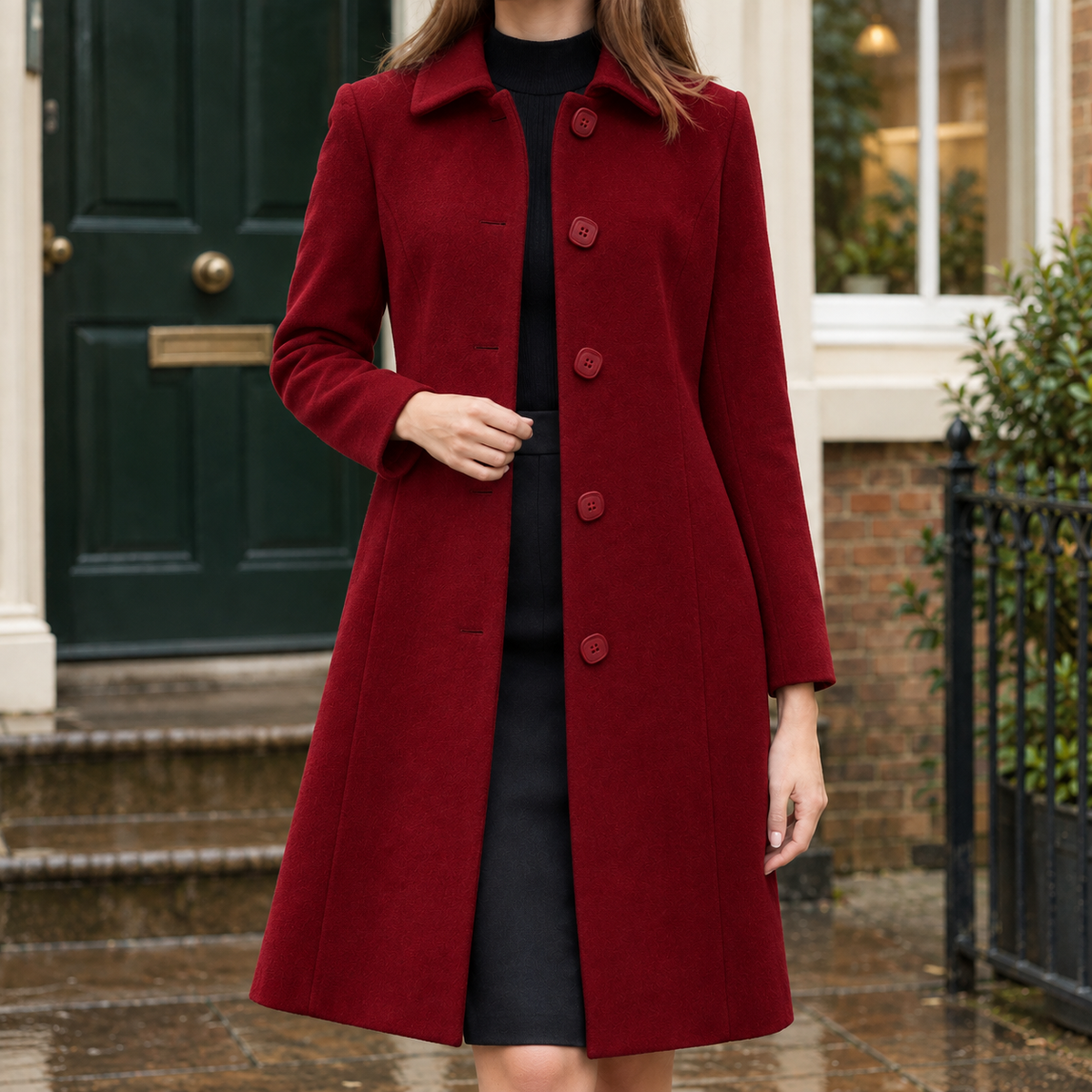 Ludovica-Jade A-Line Coat