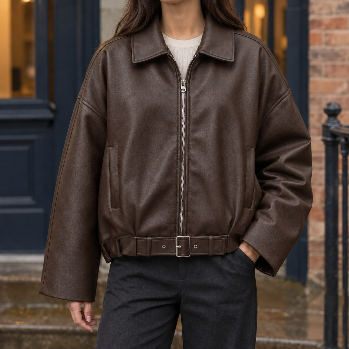 Elise-Rae Belted Jacket