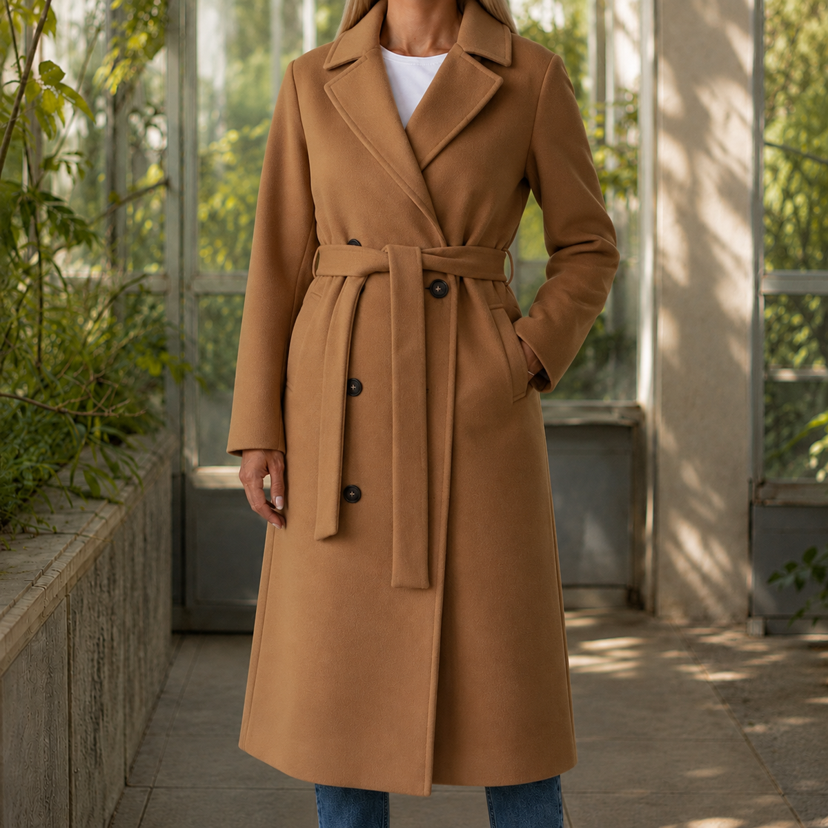 Cordelia Belted Overcoat
