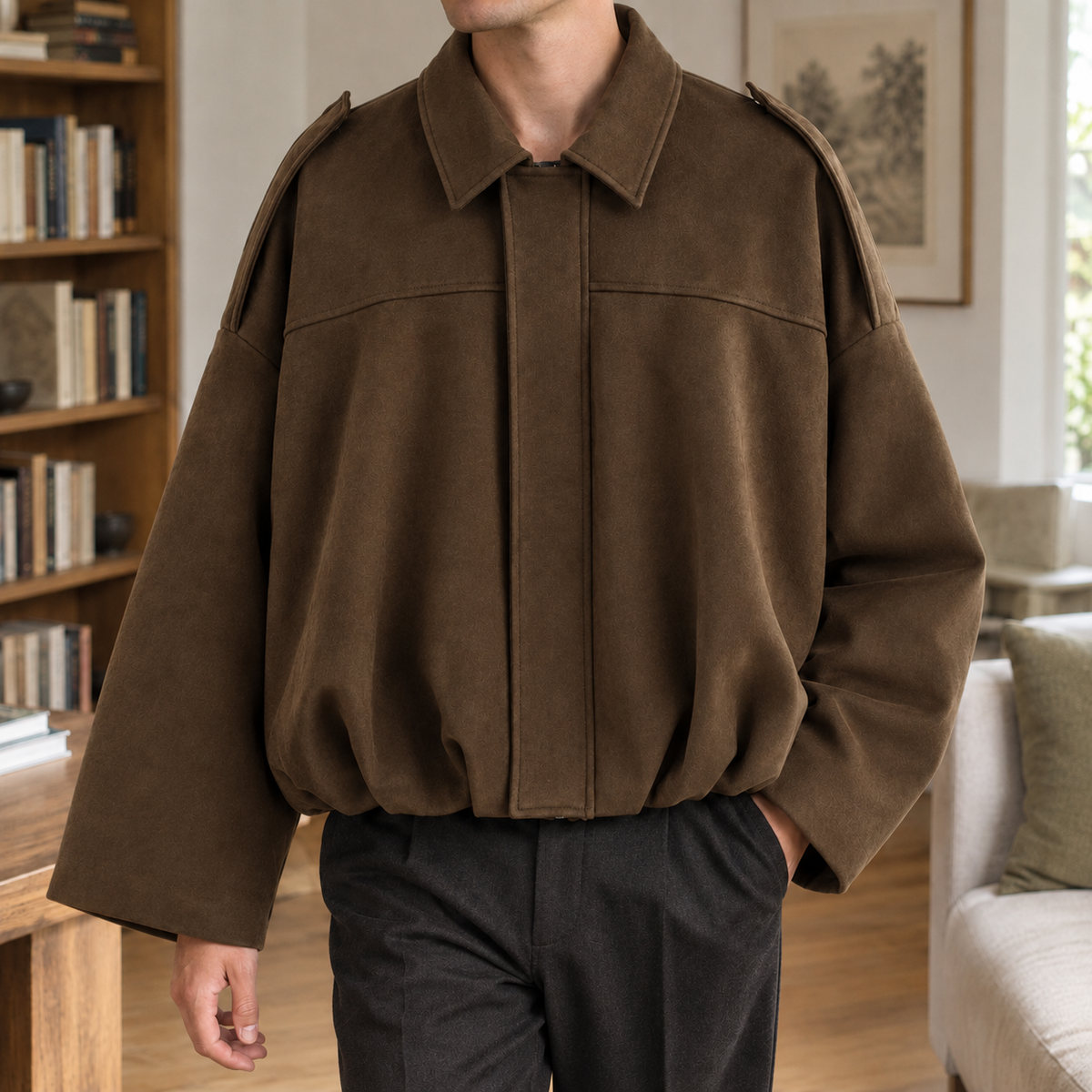Owen Faux Suede Jacket