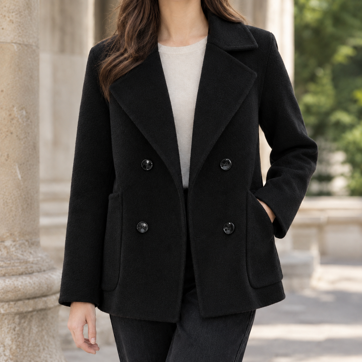 Astrid-Belle Double-Breasted Jacket