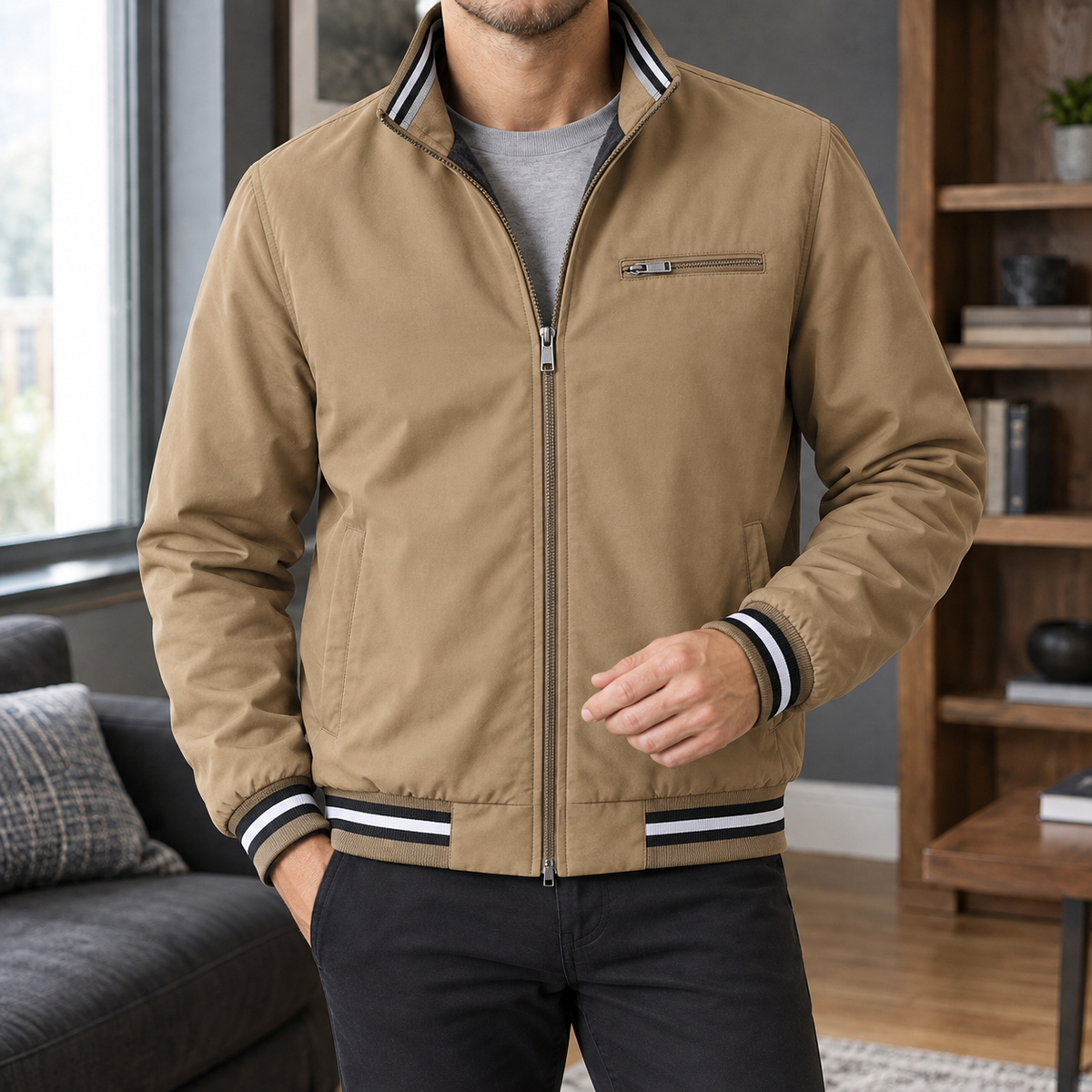 Wilder-Rhys Ribbed Jacket